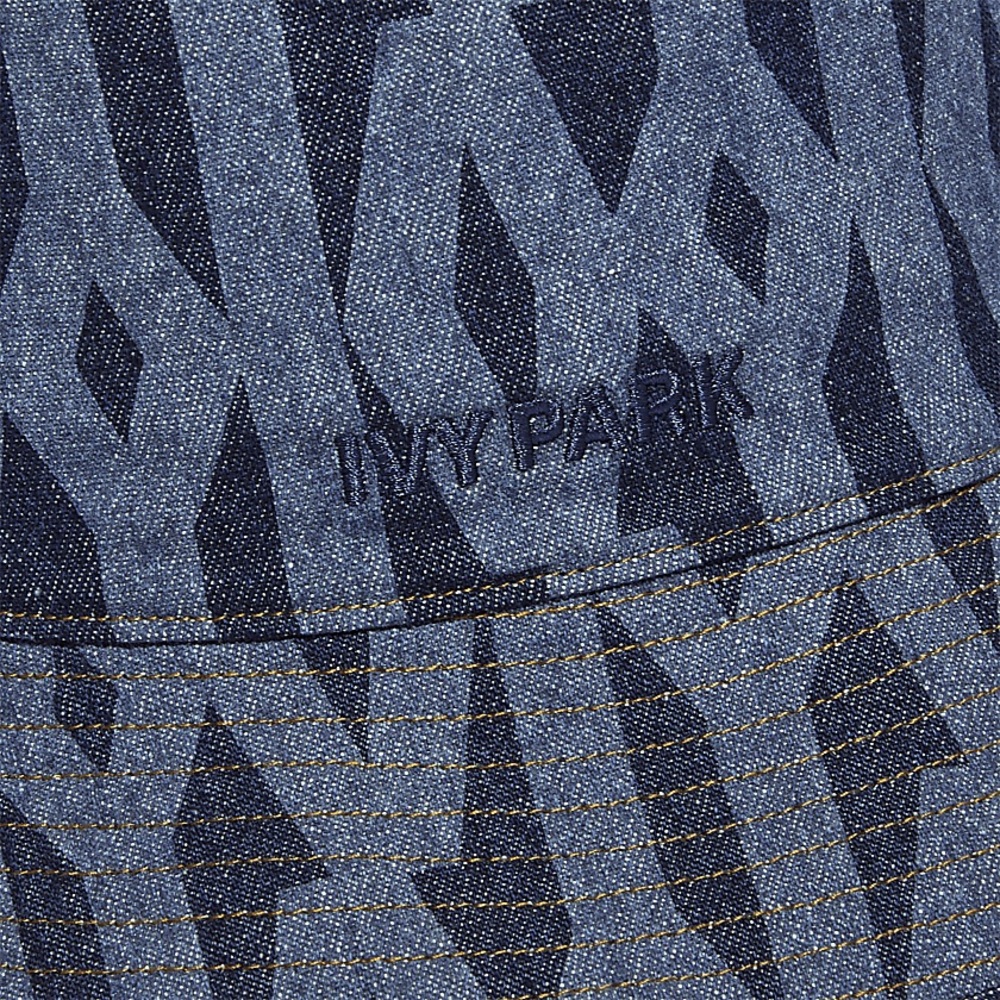 Adidas x Ivy Park Monogram Bucket Hat in Dark Blue - Picture 3 of 5